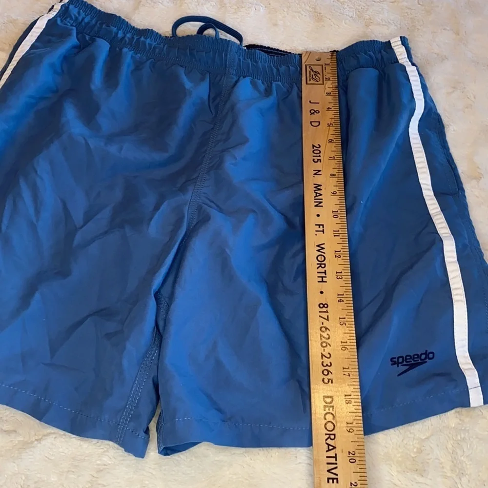 Speedo Sz XL Blue Shorts Swim Trunks